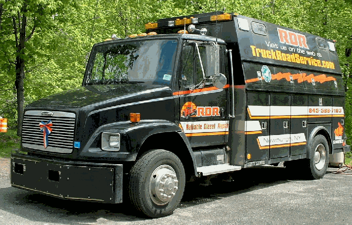 2002 FL70 Freightliner Service Truck. Excellent longevity and service.